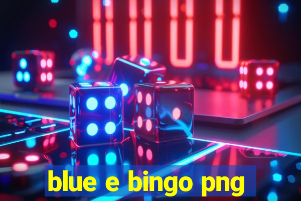 blue e bingo png